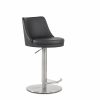 Chris Counter Stool in Black, Angle
