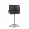 Chris Counter Stool in Black, Front