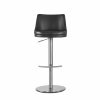 Chris Counter Stool in Black, Front Lifted