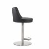 Chris Counter Stool in Black, Side