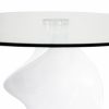 Darwin Dining Table in White, Close Up