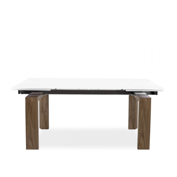 Potrero Dining Table Large in Walnut, Front