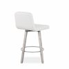 Visconti Swivel Stool and Parchment Wood, Back