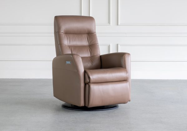 H2 Queen Recliner in Fango, Angle