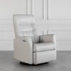 Queen Recliner in Fog, Angle