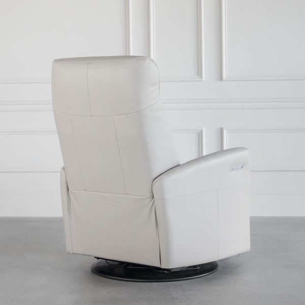 Queen Recliner in Fog, Back