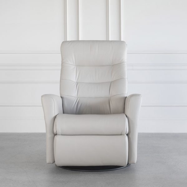 Queen Recliner in Fog, Front