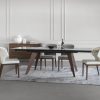 Albert Dining Table, Grey, Extended