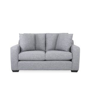 Elton Loveseat, Oyster, Front