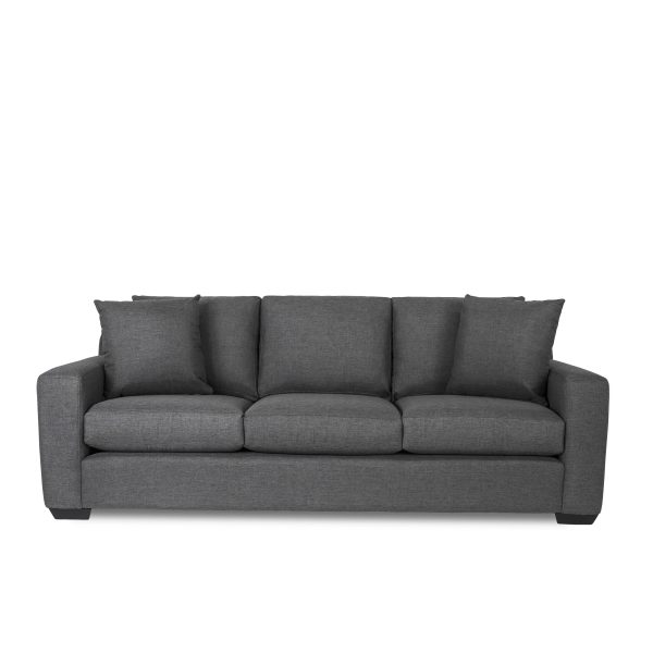 Elton Sofa, Smoke, Front