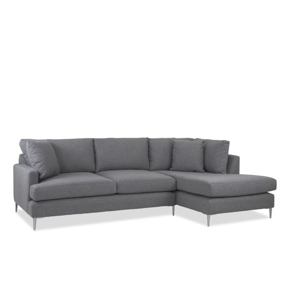 Romy Sectional, Carbon, Angle, SR
