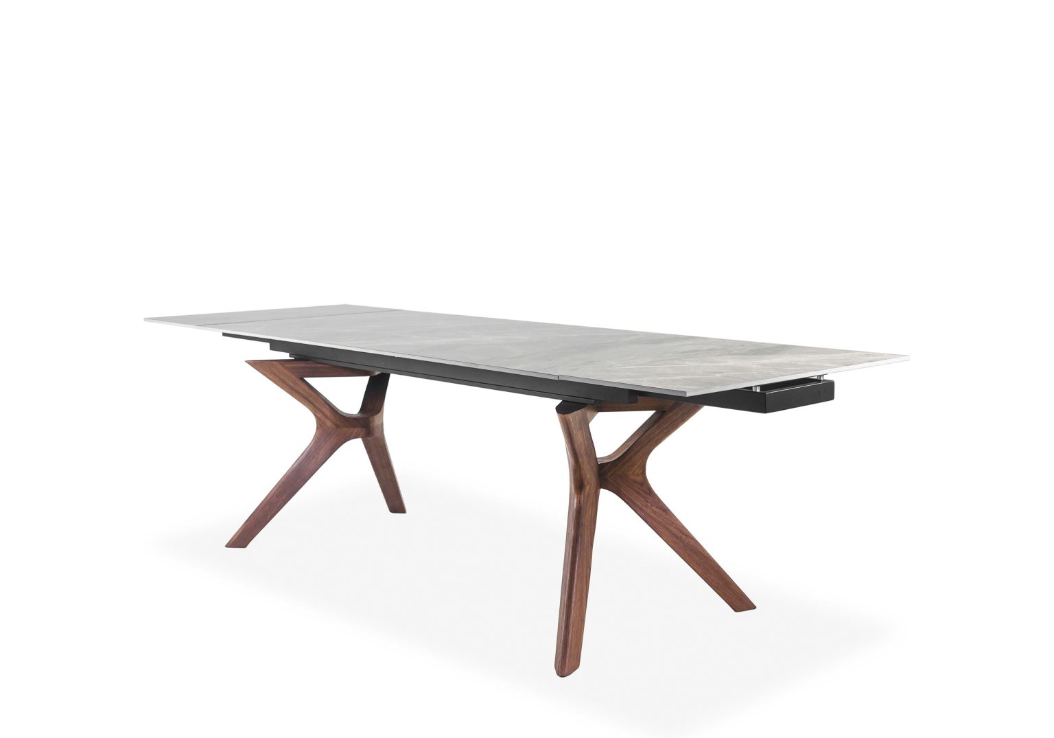 Russell Dining Table Angle Extended 1
