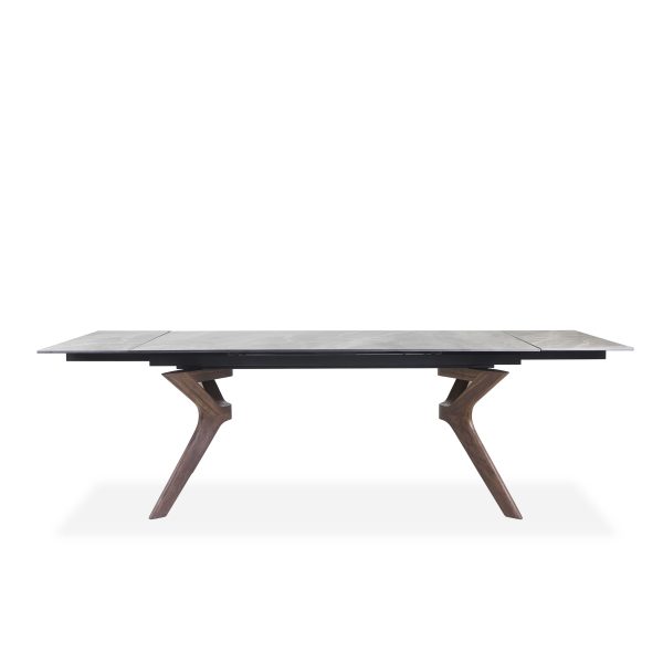 Russell Dining Table, Front, Extended