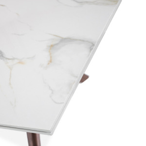 Russell Dining Table - White - Close Up Russell Dining Table - White - Close Up