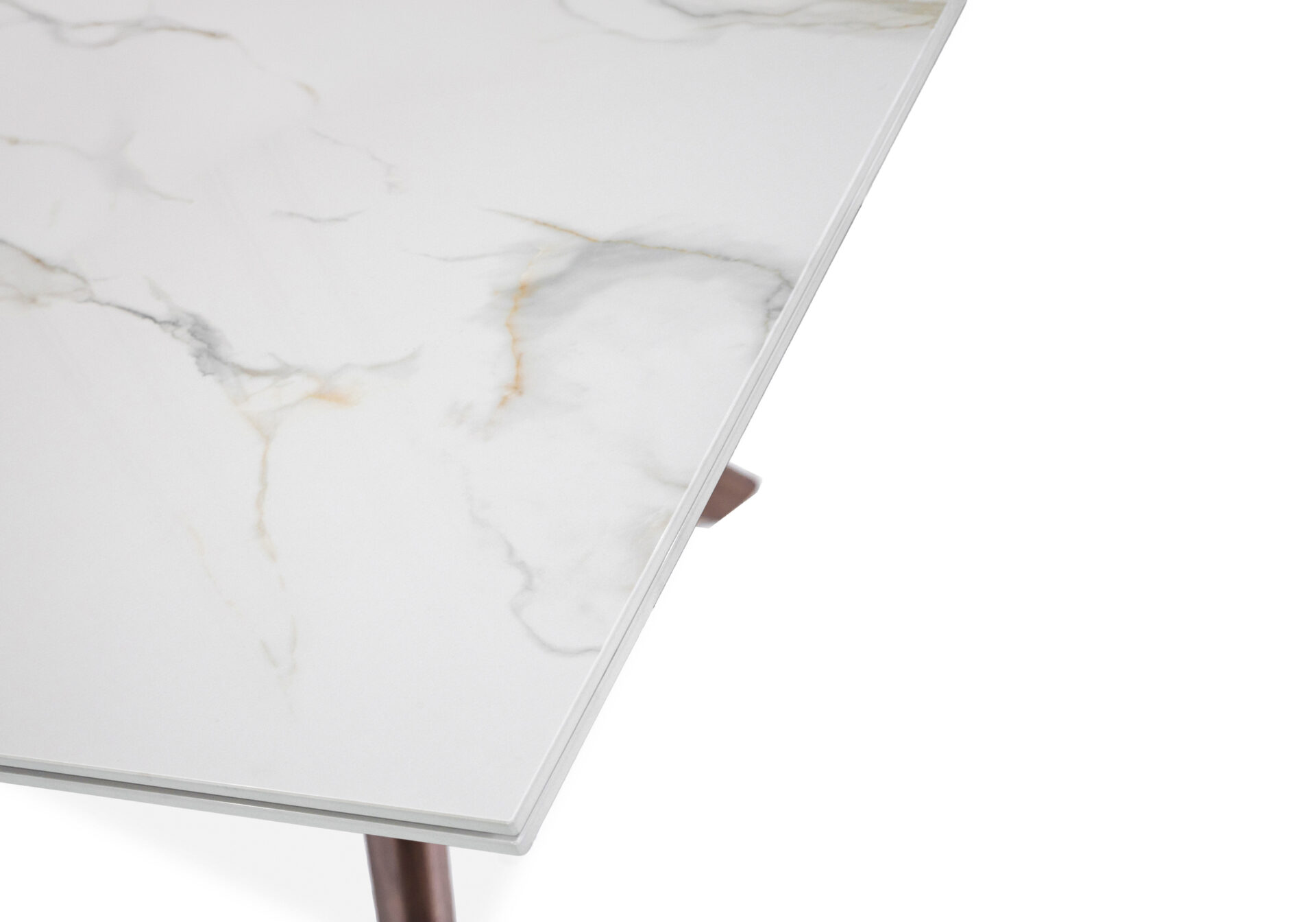 Russell Dining Table - White - Close Up Russell Dining Table - White - Close Up