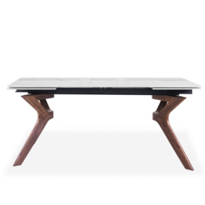 Russell Dining Table - White - Front