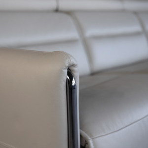 Emily Sectional Paloma Silver Grey Black Detail Emily Sectional Paloma Silver Grey Black Detail