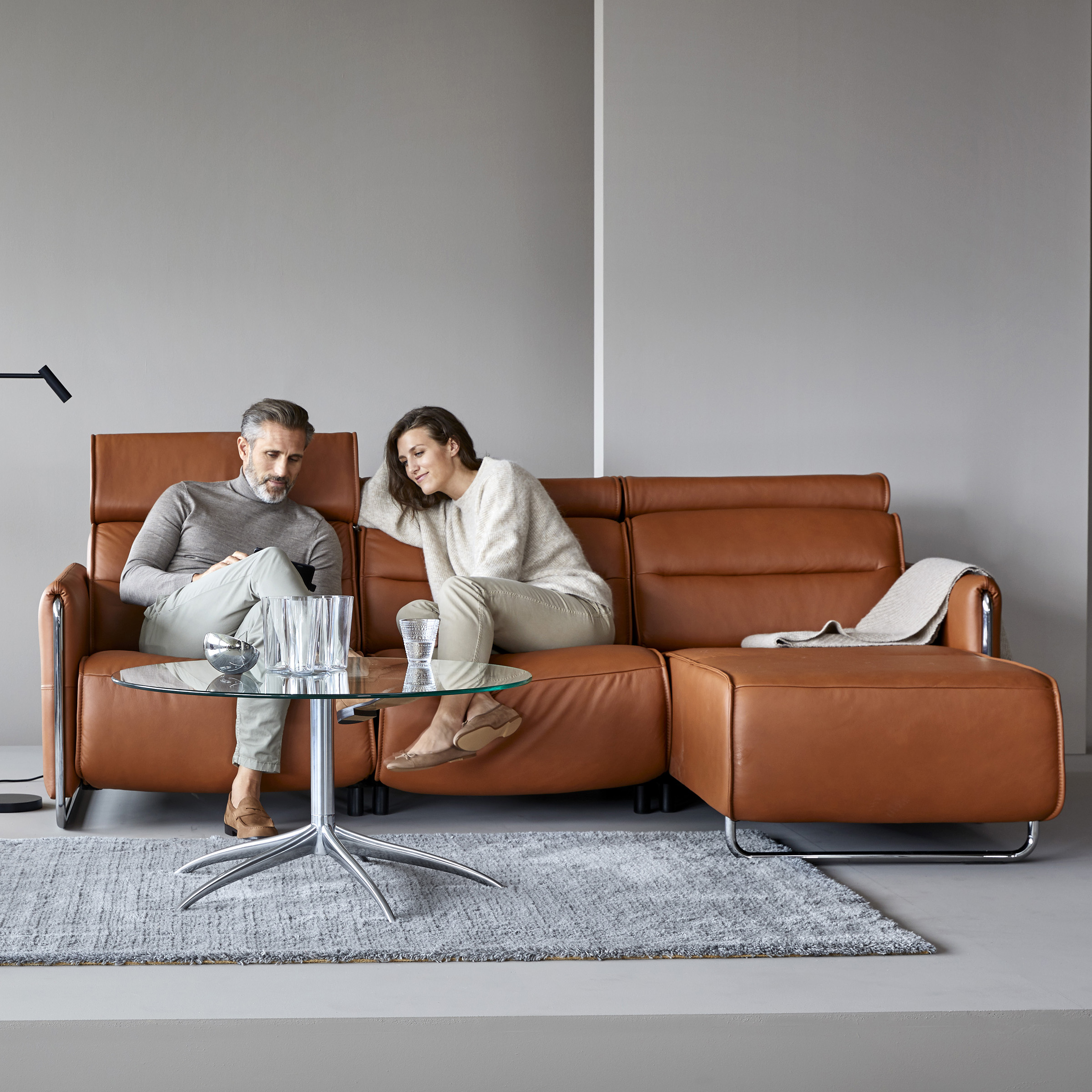 Stressless Emily Sectional ScanDesigns Furniture