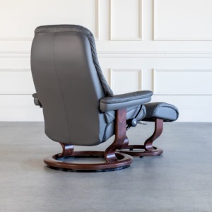 Sunrise Classic Recliner Metal Grey Back Sunrise Classic Recliner Metal Grey Back