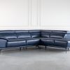 Duncan Sectional in Blue, SR, Angle