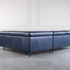 Duncan Sectional in Blue, SR, Back