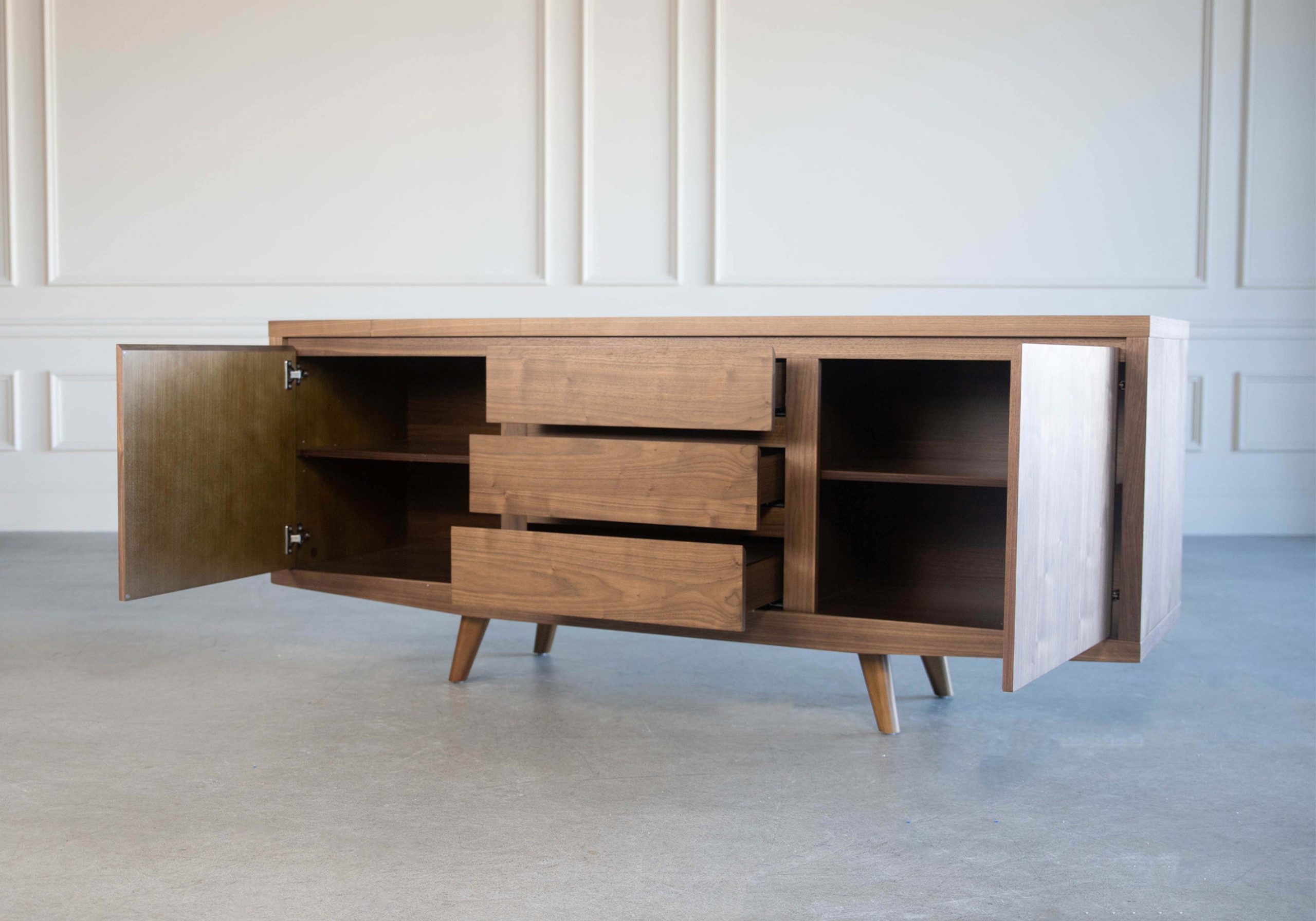 LeonW Large Sideboard with Drawers ScanDesigns Furniture