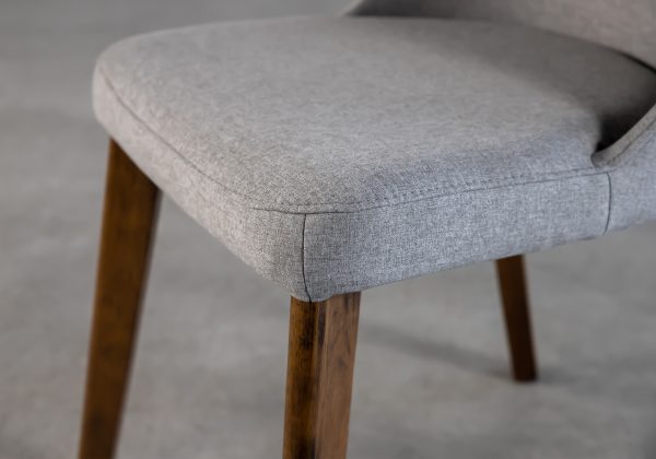 Maggie Dining Chair in Grey, Detail