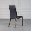 Sandra Dining Chair in Black, Back