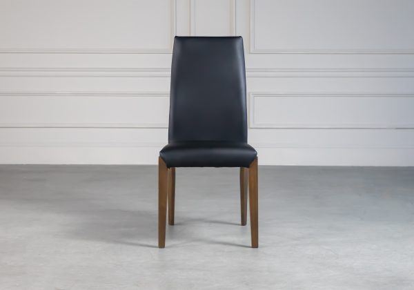 Sandra Dining Chair in Black, Front