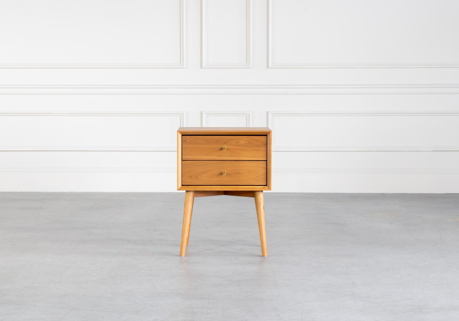 Axel Night Table Cherry Front