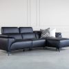 Baker Sectional in Black, Style, SR