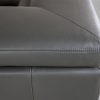 Carson Sectional in Grey, Close Up, SL