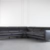 Marki Large Sectional in Charcoal, Angle