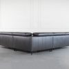 Marki Large Sectional in Charcoal, Angle, Back