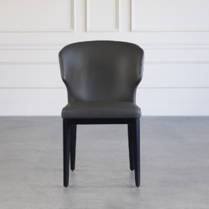 Blake Dinin Chair D.Grey Front Blake Dinin Chair D.Grey Front