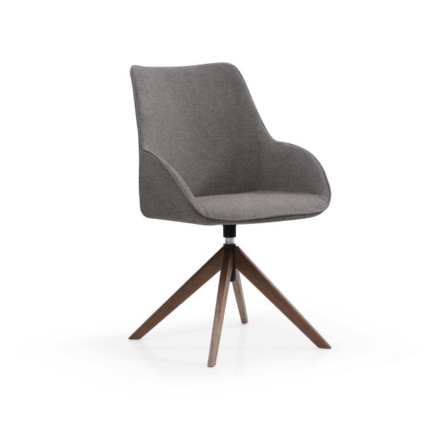 Jane Dining Chair in Dark Grey