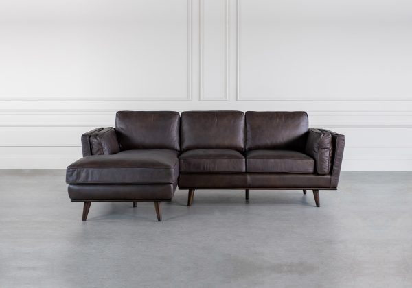 Parker Sectional in Dark Brown, Featured, SL
