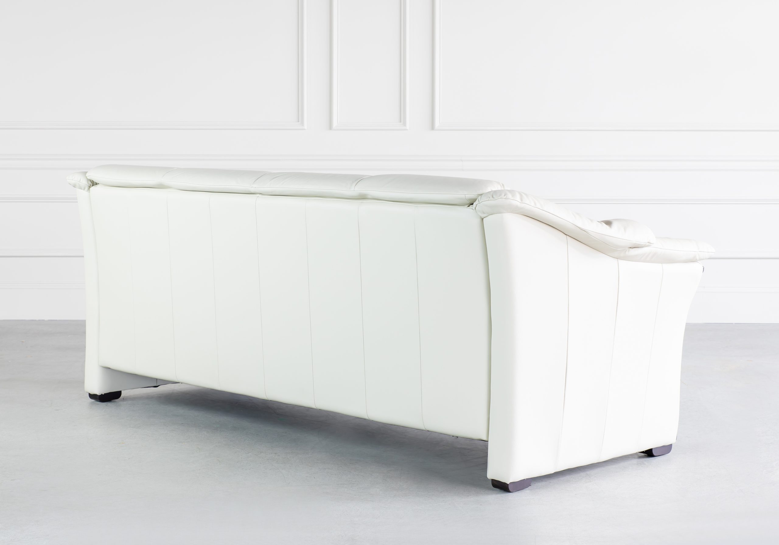 Stressless Oslo Sofa Paloma Light Grey Wenge Back Stressless Oslo Sofa Paloma Light Grey Wenge Back