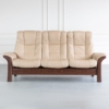 Stressless Windsor Sofa Paloma Sand Walnut Front Featured