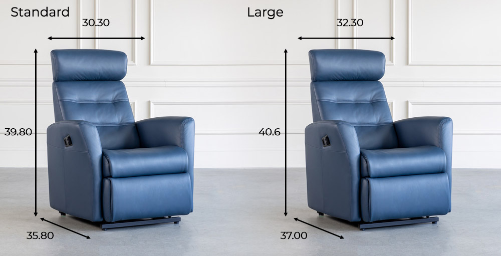 King Multi-Function Lift Chair, Dimensions