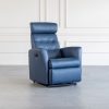 King Multi-Function Lift Chair in Midnight, Angle