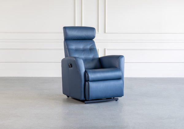 King Multi-Function Lift Chair in Midnight, Angle