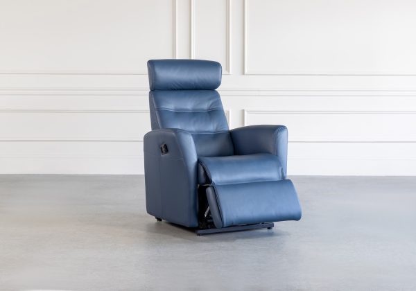 King Multi-Function Lift Chair in Midnight, Angle, Recline