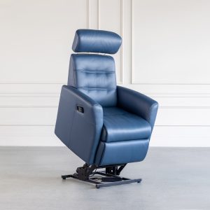 King Multi-Function Lift Chair in Midnight, Angle, Lift