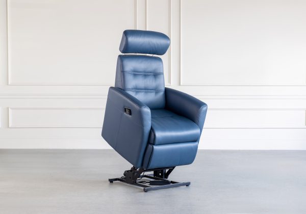 King Multi-Function Lift Chair in Midnight, Angle, Lift