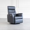 King Recliner in Onyx, Angle