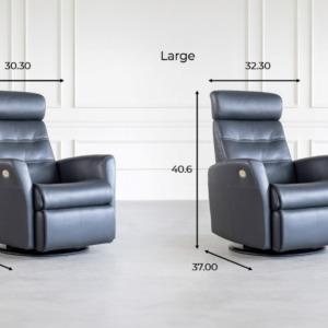 King Recliner Onyx Dimensions 1 King Recliner Onyx Dimensions 1