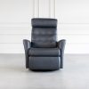 King Recliner in Onyx, Front