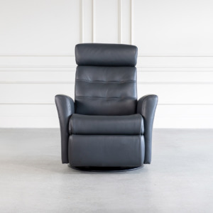 King Recliner Onyx Front King Recliner Onyx Front