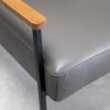 Lago Chair in Grey, Close Up